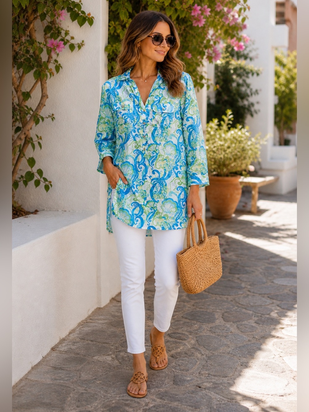 Lilly Pulitzer Paisley Tunic – Size Small